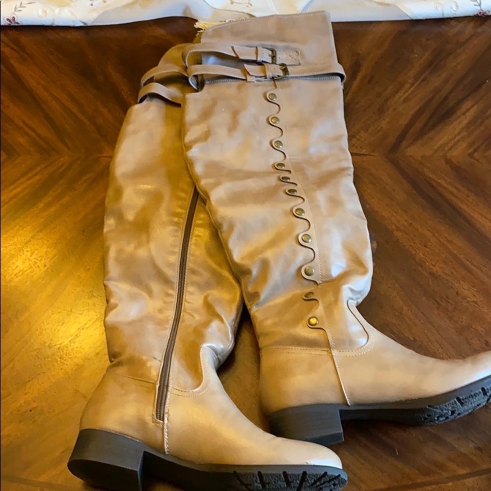 Knee high boots